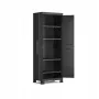 Keter Detroit Wardrobe 62x182x45cm Split Shelves - Must/Hall