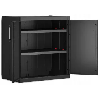 Keter Detroit XL Madal Kapp 89x93x54 cm Must/Hall