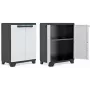 KETER LINEAR CABINET LOW 68x39x90cm Must/Hall