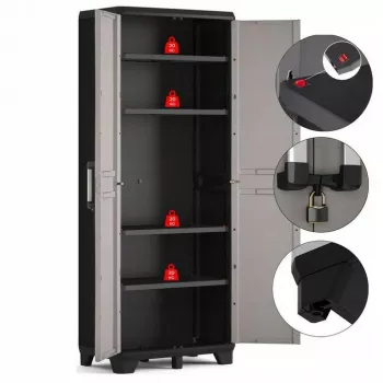 KETER WARDROBE PRO 68x39x173cm Grey/Black
