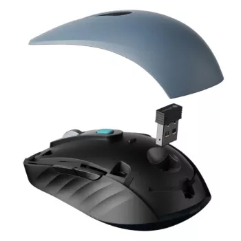 Keychron B33 80% TKL traadita klaviatuuri ja hiire komplekt – must/roheline