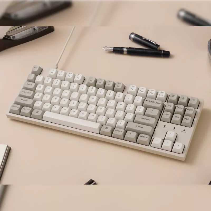 Keychron C1 Pro 8K 80% Super Red Hot-swappable RGB juhtmega mehaaniline klaviatuur