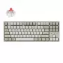 Keychron C1 Pro 8K 80% Super Red Hot-swappable RGB juhtmega mehaaniline klaviatuur