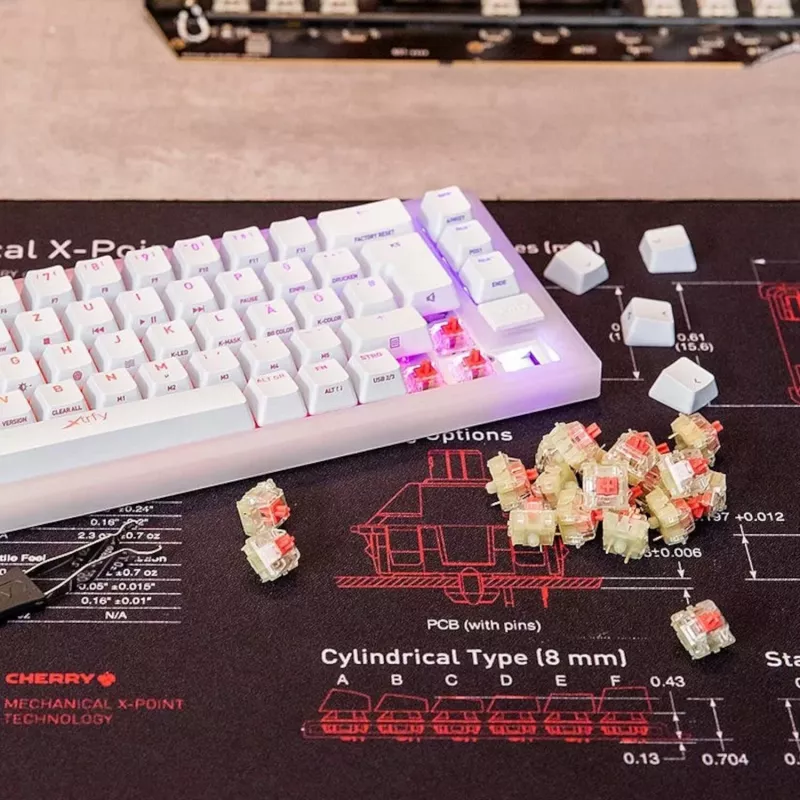Keychron CHERRY MX2A Silent Red Switch Set (35 tk)