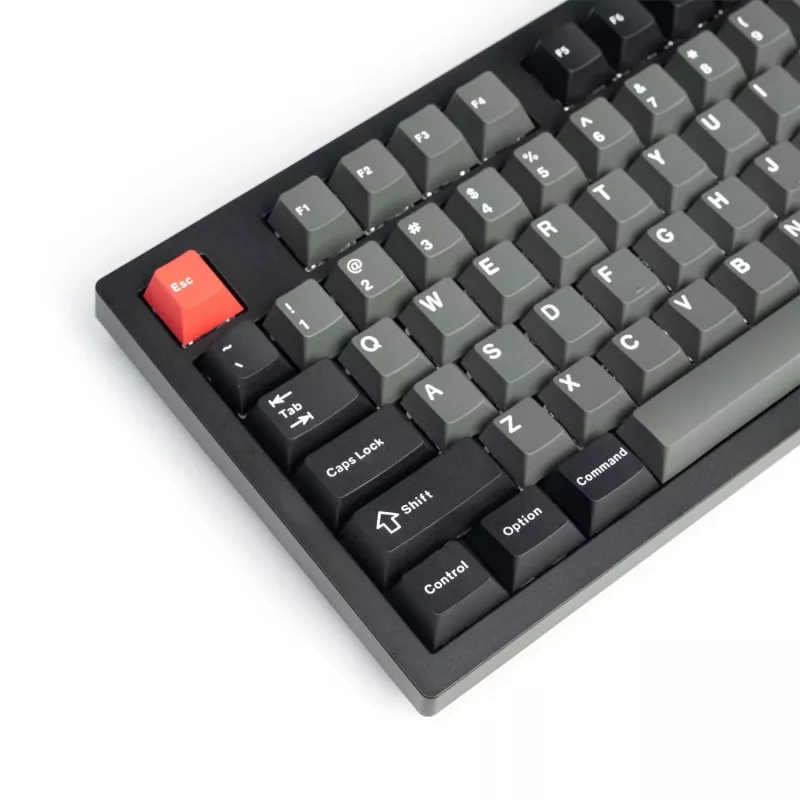 Keychron Cherry Profile Dolch Red PBT Full Keycap Set - 137 klahvi, Dye-Sub, MX-ühilduv