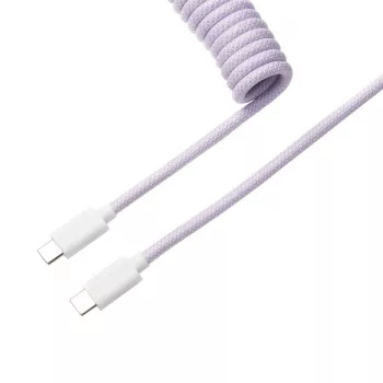 Keychron Coiled Aviator Cable - Helelilla/Sirge