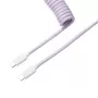 Keychron Coiled Aviator Cable - Helelilla/Sirge