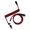 Keychron Keerdkaabel Aviator - Punane (USB-A USB-C-le, 2m, Eemaldatav GX12)