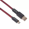Keychron Keerdkaabel Aviator - Punane (USB-A USB-C-le, 2m, Eemaldatav GX12)