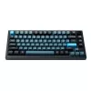 Keychron Double Shot KSA PBT klahvikomplekt - tumehall/hall/sinine (137 klahvi)