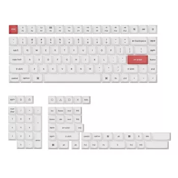 Keychron Double Shot PBT OSA Full Keycap Set - Must/Valge