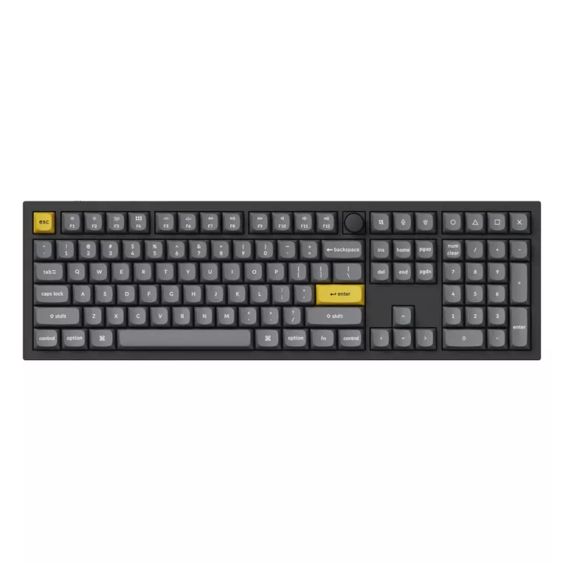 Keychron Double Shot PBT OSA Full Keycap Set – Tumehall (140 klahvi, MX stiil)