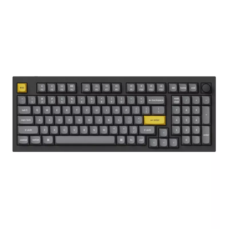 Keychron Double Shot PBT OSA Full Keycap Set – Tumehall (140 klahvi, MX stiil)