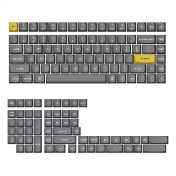 Keychron Double Shot PBT OSA Full Keycap Set – Tumehall (140 klahvi, MX stiil)