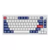 Keychron Double-Shot PBT OSA klahvikomplekt - sinine ja valge | 137 klahvi | MX-stiil | ANSI US