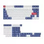 Keychron Double-Shot PBT OSA klahvikomplekt - sinine ja valge | 137 klahvi | MX-stiil | ANSI US