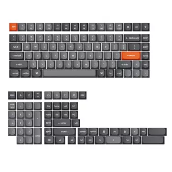 Keychron Double-Shot PBT OSA klahvikomplekt - Hall (142 klahvi, MX-ühilduv)