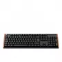 Keychron K10 HE juhtmevaba magnetlülitiga kohandatav klaviatuur saksa paigutusega (must/puit, DE-paigutus, Gateron Double-Rail Magnetic Nebula, Hot-Swap, alumiiniumraam, RGB)
