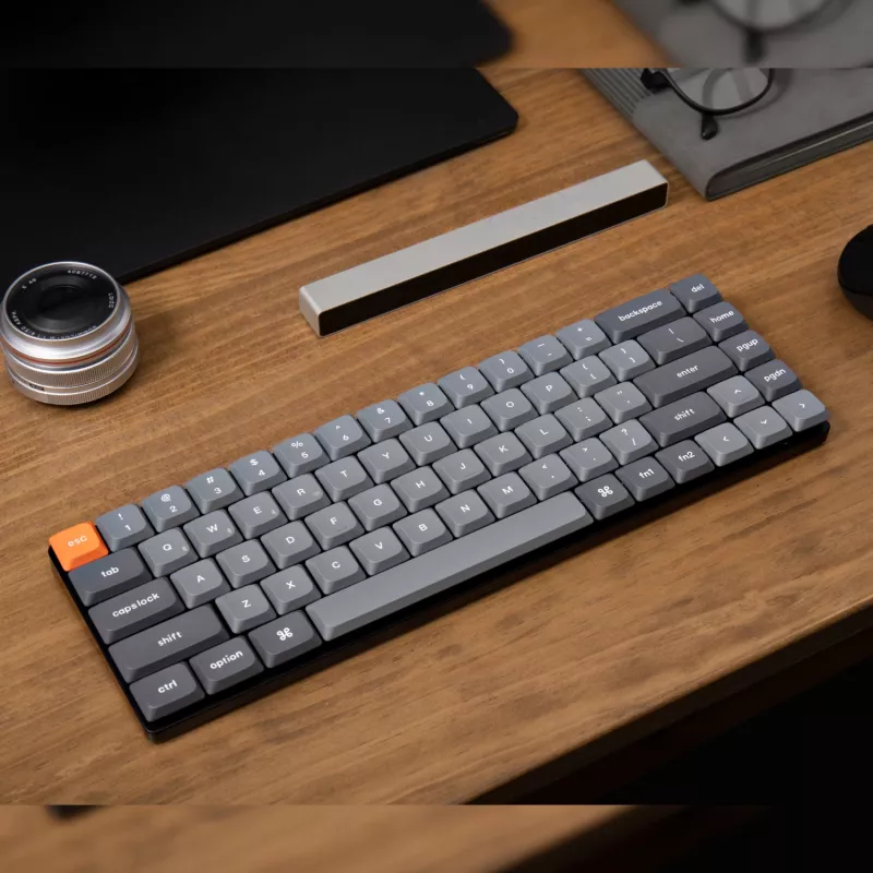 Keychron K7 Max QMK/VIA 65% traadita kohandatav mehaaniline klaviatuur | punased lülitid