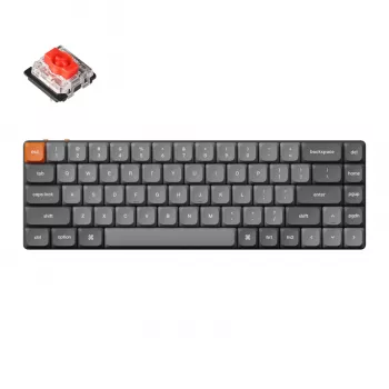 Keychron K7 Max QMK/VIA 65% traadita kohandatav mehaaniline klaviatuur | punased lülitid
