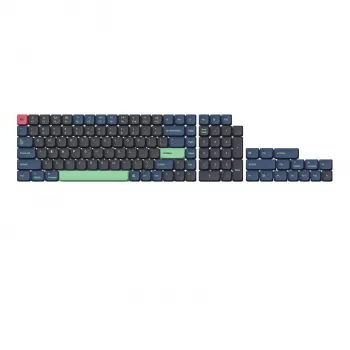Keychron Low Profile Dye-Sub PBT LSA Full Set Keycap Set – Hacker Edition (133 klahvi, PBT, madal profiil)