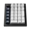 Keychron Q0 Max QMK Gateron Jupiter Red RGB traadita kohandatav numbriplokk Carbon Black