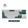 Keychron Q3 HE QMK 80% traadita kohandatav mehaaniline klaviatuur (Nebula Switch) - Shell White