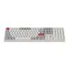 Keychron Q6 Max QMK/VIA traadita kohandatav mehaaniline klaviatuur OSA Gateron Red Jupiter lülititega - Shell White