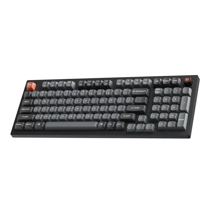 Keychron V5 Ultra 96% 8K Red Switch Hot-Swappable Silk POM RGB juhtmeta klaviatuur