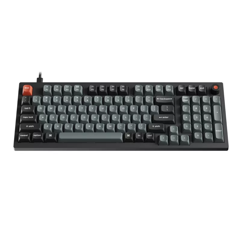 Keychron V5 Ultra 96% 8K Red Switch Hot-Swappable Silk POM RGB juhtmeta klaviatuur