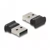 KeySonic Super-Mini-TAS Touchpad-klaviatuur sinise taustvalgustusega, UK paigutus, must (KSK-3210ELU)