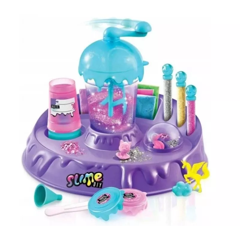 Kiddyz DIY Slime Factory: Suur komplekt sädeluse ja kujukestega limi valmistamiseks