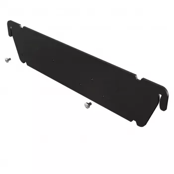 Kindermann Mounting Clamp - Black, RAL 9005 - Cart Mounting (Rear)