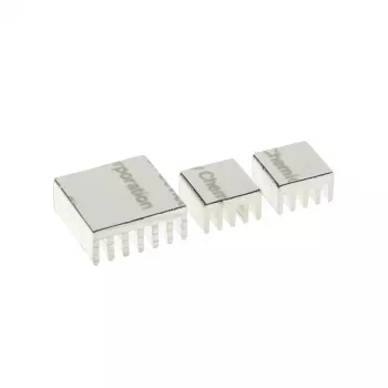 KING MOD SERVICE Raspberry Pi jahutusradiaatorite komplekt - hõbedane