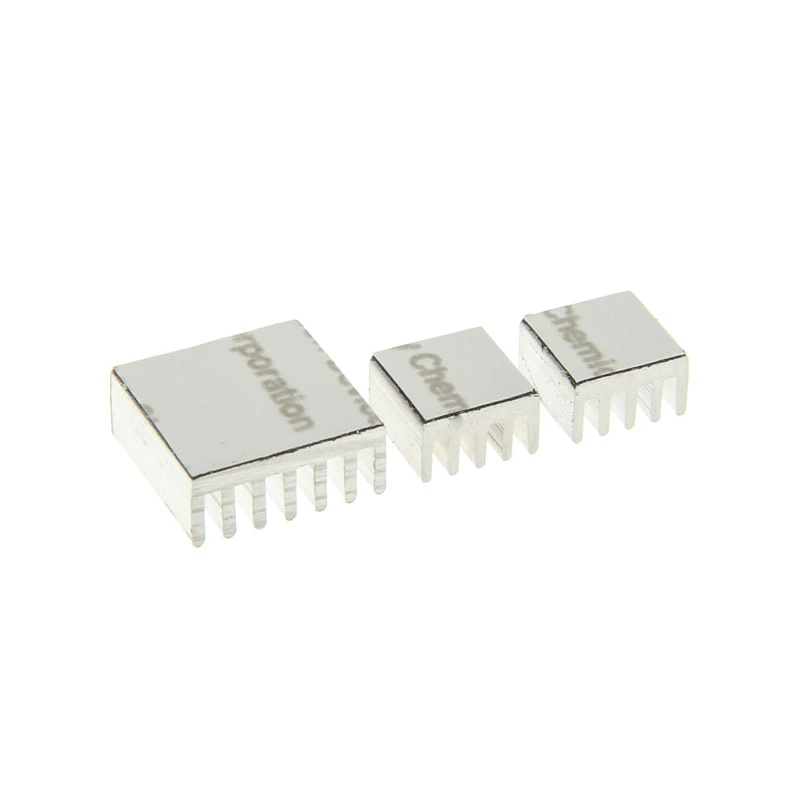 KING MOD SERVICE Raspberry Pi jahutusradiaatorite komplekt - hõbedane