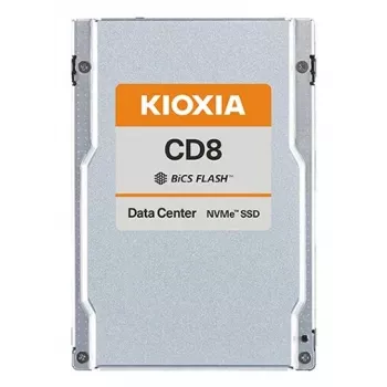 Kioxia KCD8 Series SSD - 7.68 TB - Sisemine - 2.5-tolline U.3 - PCIe Gen4 x4 NVMe