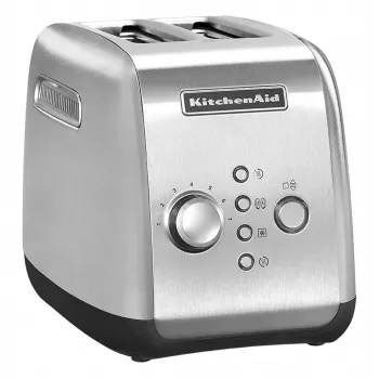 KitchenAid 5KMT221ESX 2-Slice Toaster, Empire Red, 1100 W