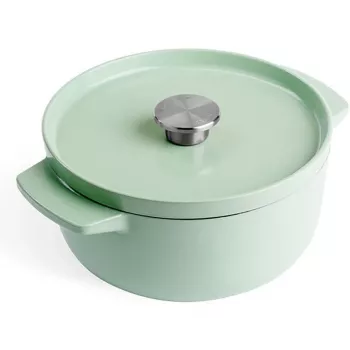 KitchenAid Emailitud Malmpott 22 cm, Pistaatsia
