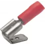 Klauke 720AZ lapik pesa haruga, klemmi laius 6,3 mm, klemmi paksus 0,8 mm, 180°, pressühendus, 0,5-1,5 mm², isoleerimata