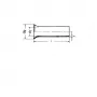 Klauke 8225V Tinned Copper Tubular Cable Lug 95 mm² M10