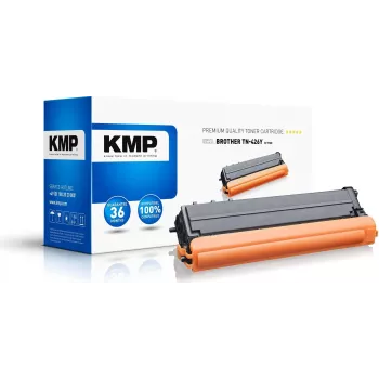 KMP B-T120 ühilduv toonerikassett kollane 9000 lehte Brother TN426Y alternatiiv