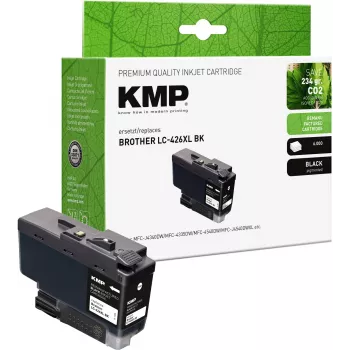 KMP kassett Brother LC426XLBK must 6000 lehekülge taastootetud
