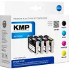 KMP E125V ühilduv tindikassett 3-pakk – tsüaan, magenta, kollane Epson Stylus SX230, SX235, SX430, SX438, WorkForce WF-3520, WF-3530, WF-3540, WF-7015, WF-7515, WF-7525 jaoks 1617,4050