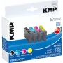 KMP E125V ühilduv tindikassett 3-pakk – tsüaan, magenta, kollane Epson Stylus SX230, SX235, SX430, SX438, WorkForce WF-3520, WF-3530, WF-3540, WF-7015, WF-7515, WF-7525 jaoks 1617,4050