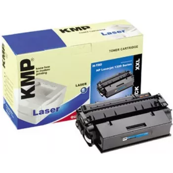 KMP H-T80 XXL toonerikassett must, ühilduv HP Q5949X-ga