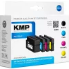 KMP H100V suure mahutavusega tindikassettide komplekt - must, tsüaan, magenta, kollane - ühilduv HP Officejet Pro 251dw, 276dw, 8100, 8600, 8610, 8615, 8620, 8625, 8630 - 4-pack
