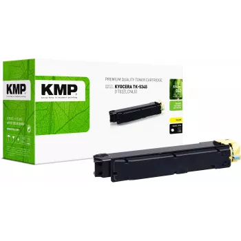 KMP Tindrikassett Kyocera TK-5345Y Kollane Taastootud 9000 Lehekülge