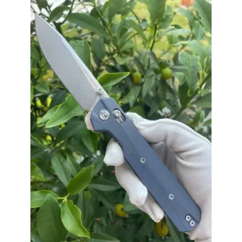Nuga KNIVESPL The First Blue G10 14C28N