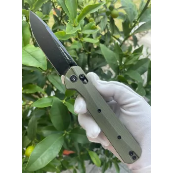 Nuga KNIVESPL The First OD Green G10 14C28N
