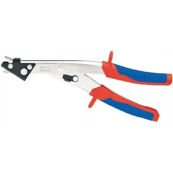 KNIPEX Plekist nikerdaja 90 55 280 - 280 mm, lõikab terast kuni 1,2 mm, vaske/alumiiniumi kuni 1,7 mm, plastikut kuni 2,0 mm